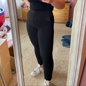 black h&m dress pants